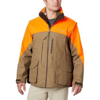 Columbia Muške Jakne - PHG Ptarmigan Interchange Parka Smeđe | KUGF-14397